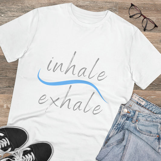 Inhale Exhale Organic Creator T-shirt - Unisex