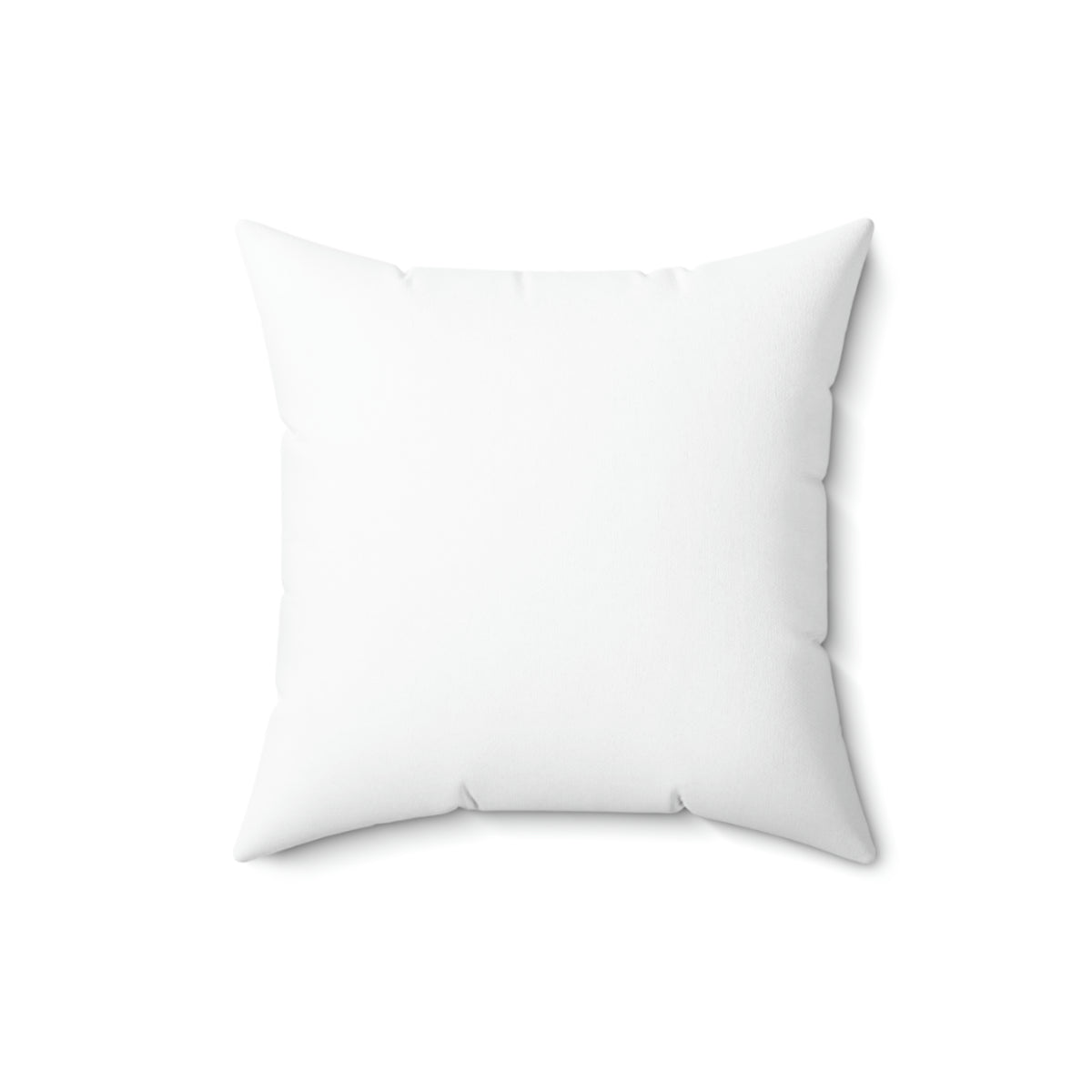 Just Be Spun Polyester Square Pillow