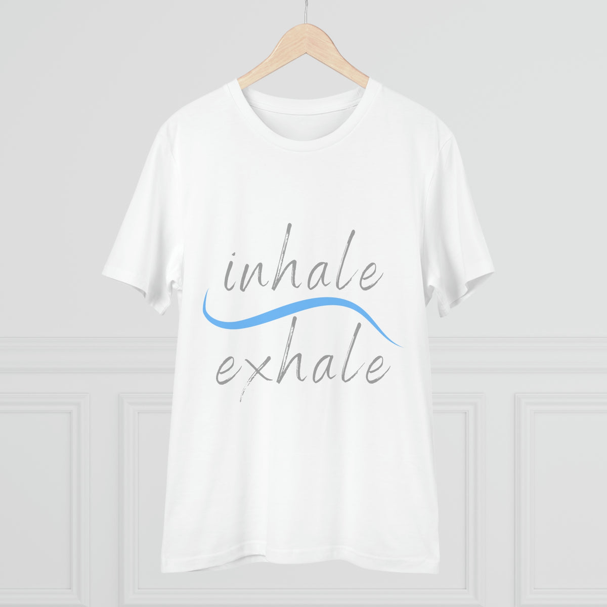 Inhale Exhale Organic Creator T-shirt - Unisex