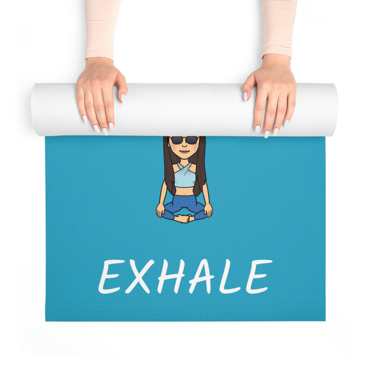 Wonderous Wendy Exhale Foam Yoga Mat