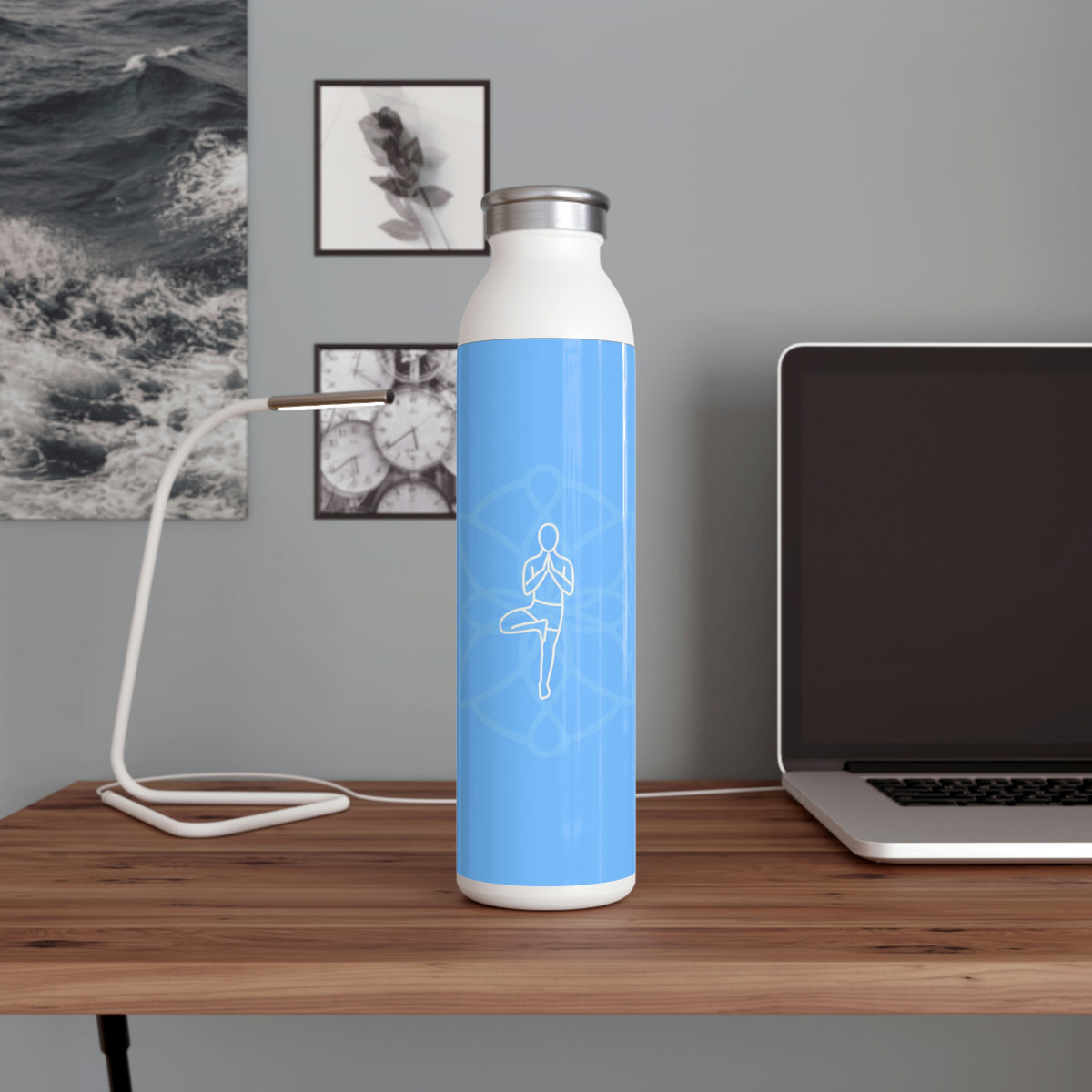 Yoga Form Slim Water Bottle